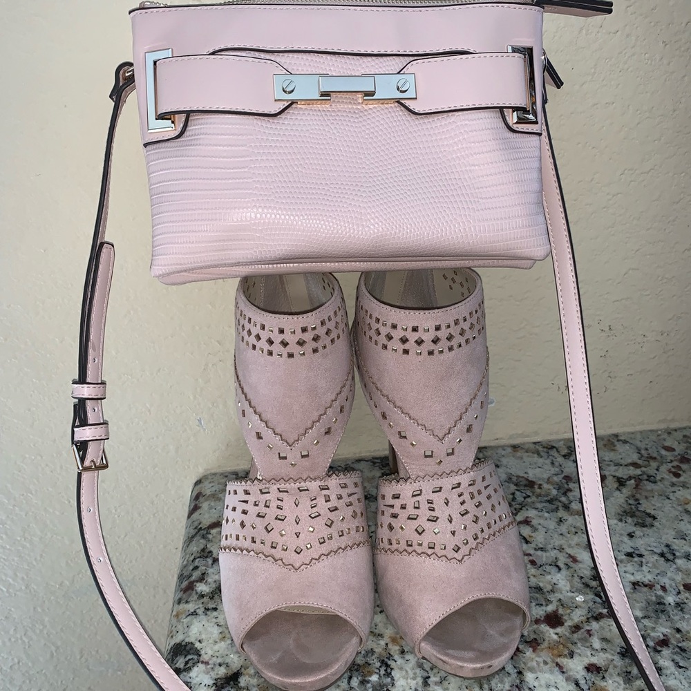 JLo Purse & Heels